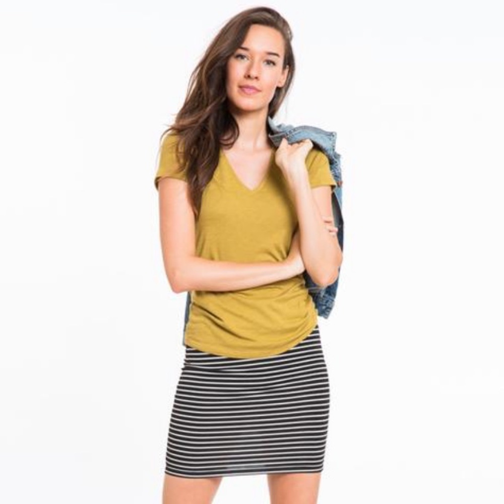 NWOT Marine Layer Striped Pencil Skirt Small